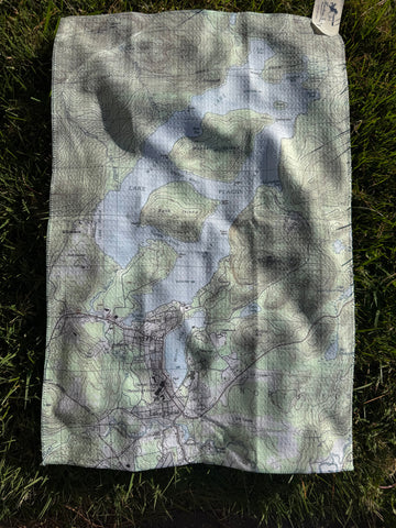 Lake Placid Dish Towel